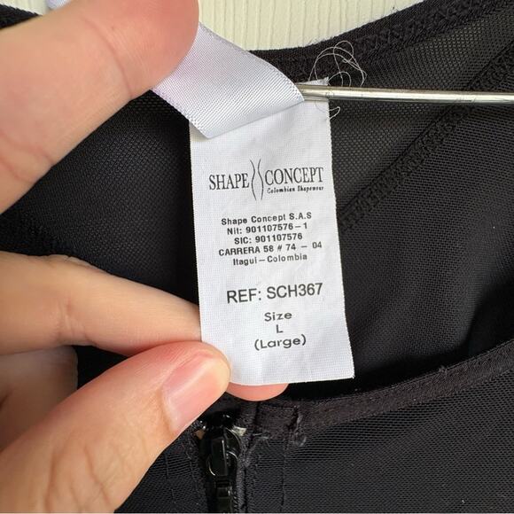 Shape Concept Full Body Colombian Mid Leg Short Sleeve - Picture 5 of 6